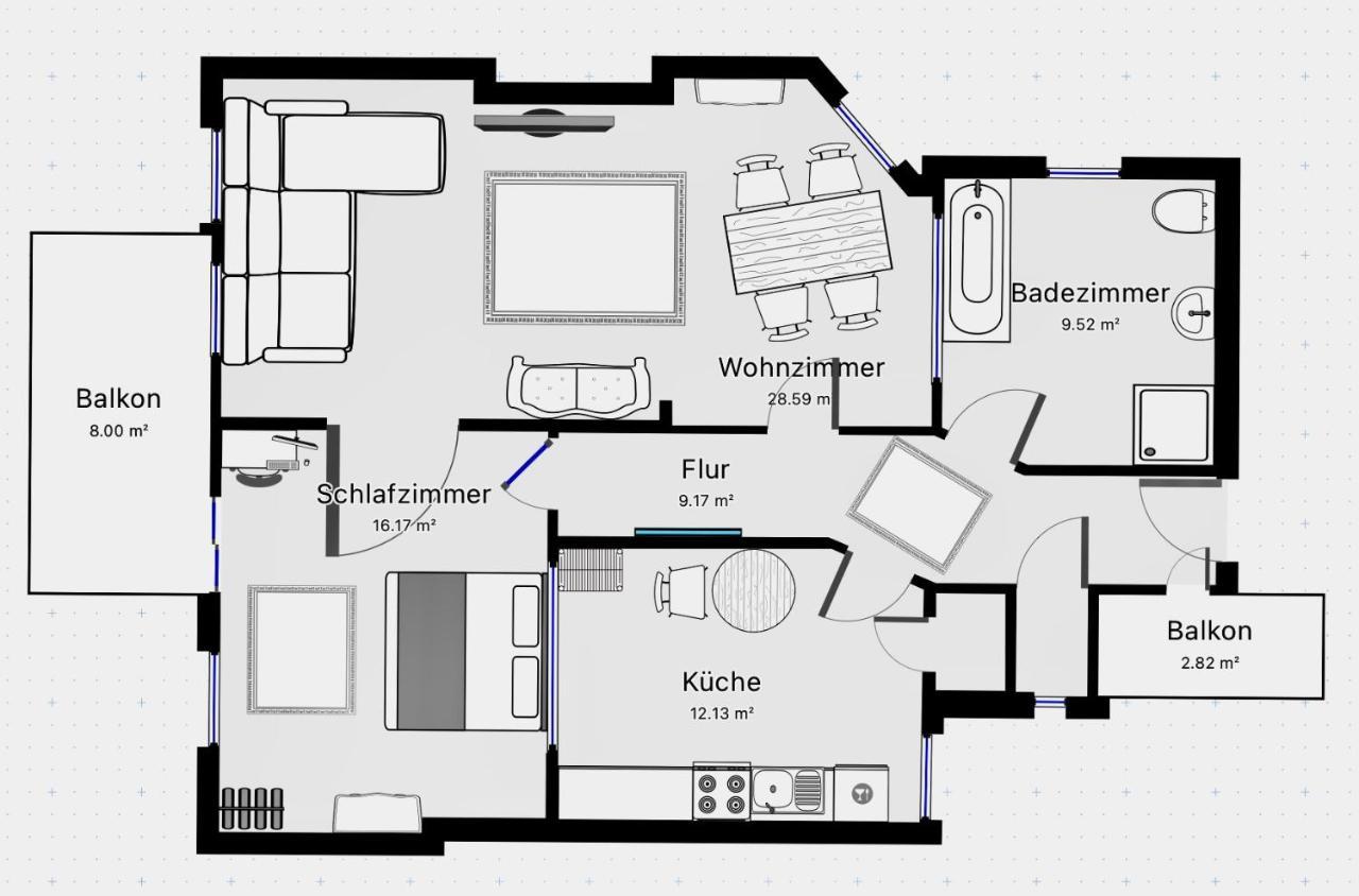 Urban Apartment - Stilvoll & Im Herzen Der Stadt Bremerhaven Exterior photo